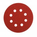 Hifrom 60 Pieces 80 Grit Sandpaper Assortment 5 Inch Hook And Loop 8 Holes Sanding Discs For Random Orbital Sander Grinder Pads