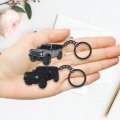 Glahorse Ford Bronco Keychaini 4 Door Metal Keychain For Accessories 2021 2022 2023 Black 
