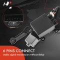 A-premium Rear Windshield Wiper Motor Compatible With Chevy Equinox 2007-2009 Pontiac Torrent Suzuki Xl-7 Sport Utility 6-pin