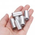 Uxcell 10pcs Aluminum Spacer 4 Bore X 2 Od Length Screw Standoff Bushing Plain Finish Round Metal For 1 Id Screws Bolts And