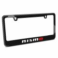 Ipick Image For Nismo Real Black Carbon Fiber License Plate Frame Nissan