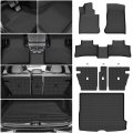 Glc Floor Mats Car For Mercedes Benz 2023-2026 Fit 5seats All Weather Full Set Cargo Liner With Backrest Mat Accessories Heavy 