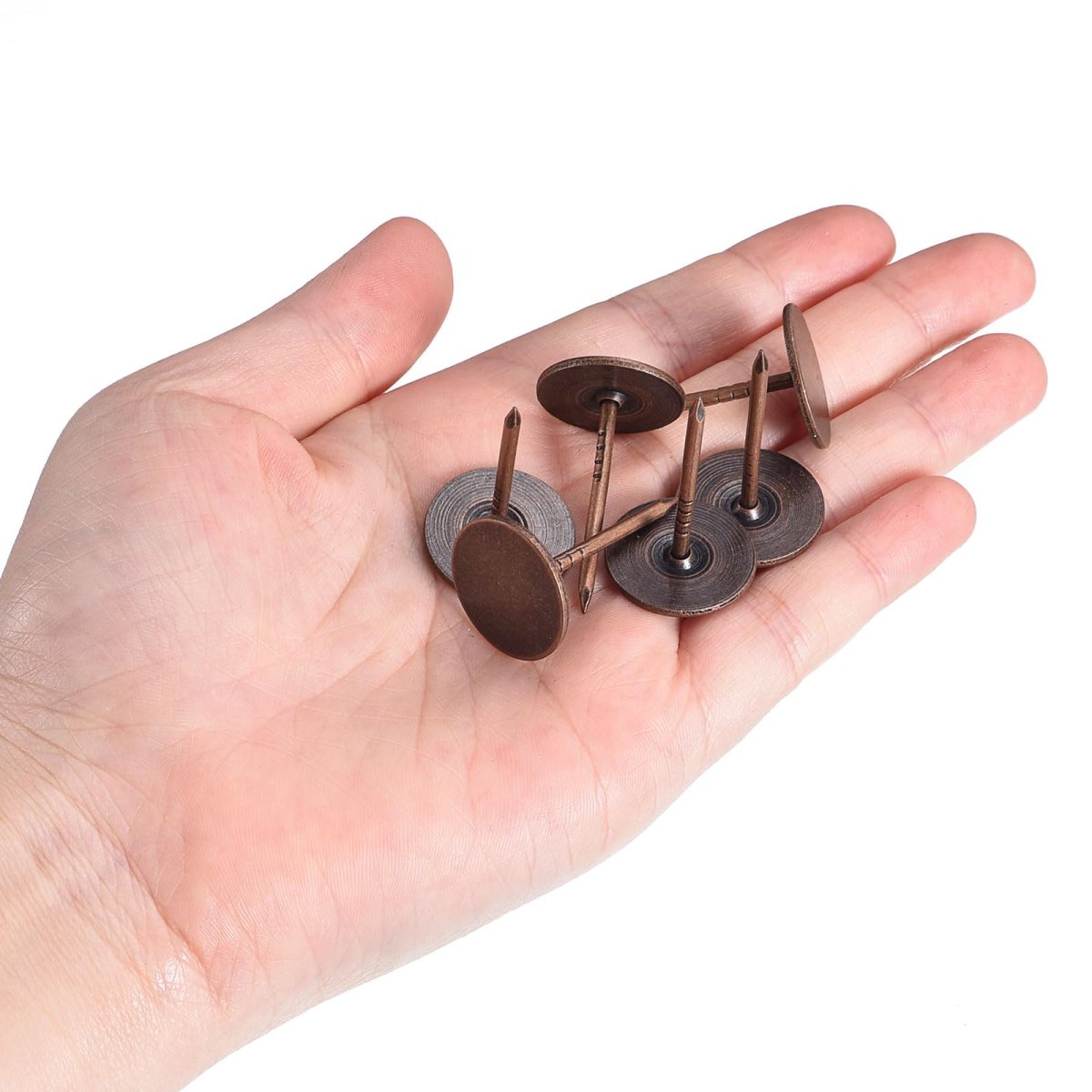 Upholstery Tacks Nail Pins Furniture 100pcs 19x30mm Thumb Tack Assortment Kit Carbon Steel For Home Sofa Diy Decorative Heads