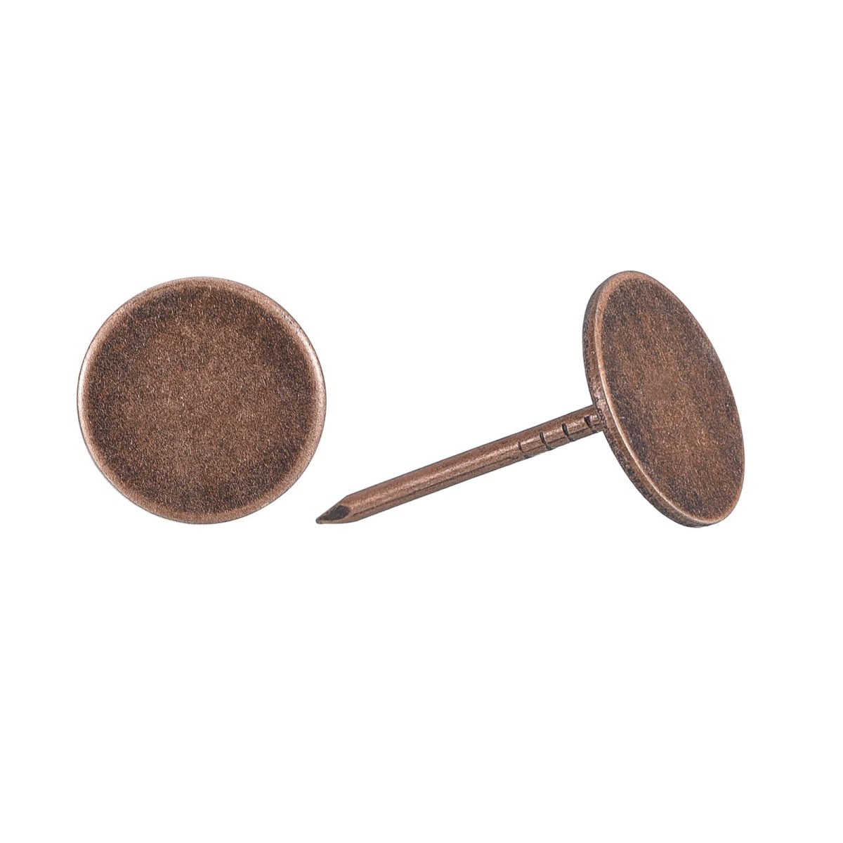 Upholstery Tacks Nail Pins Furniture 100pcs 19x30mm Thumb Tack Assortment Kit Carbon Steel For Home Sofa Diy Decorative Heads