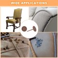Upholstery Tacks Nail Pins Furniture 100pcs 19x30mm Thumb Tack Assortment Kit Carbon Steel For Home Sofa Diy Decorative Heads