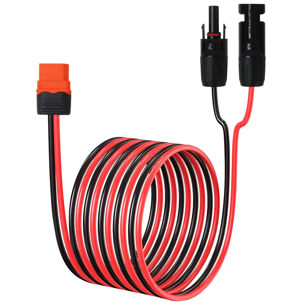 12awg 10ft Solar To Xt60i Adapter Cable Tinned Copper Connector For Portable Power Station Ecoflow Delta River Compatible
