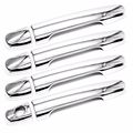 Sizver Chrome Door Handle Cover For 2007-2011 Toyota Yaris 3door Hatchback 