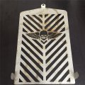 Httmt Mt298-04-cs Skull Wing Radiator Grille Guard Cover Protector Compatible With Xvz13 Royal Star A