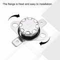 Ksd301 Thermostat 55a C 131a F 10a Normally Open N O Adjust Snap Disc Temperature Switch 8pcs Bakelite Material