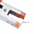 Uxcell Automotive Replacement Booster Cable Clamps With Battery Insulated Alligator Red Black Hand Grips 1 Pair Copper