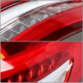 Hecasa Pair Tail Light Compatible With 2017 2018 2019 Ford Fusion Mondeo Rear Brake Lamp Stop