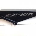 Httmt Mt164-ogo Aluminum Motorcycle Black Chain Guards Cover Compatible With 2004 2005 Kawasaki Zx10 Zx10r