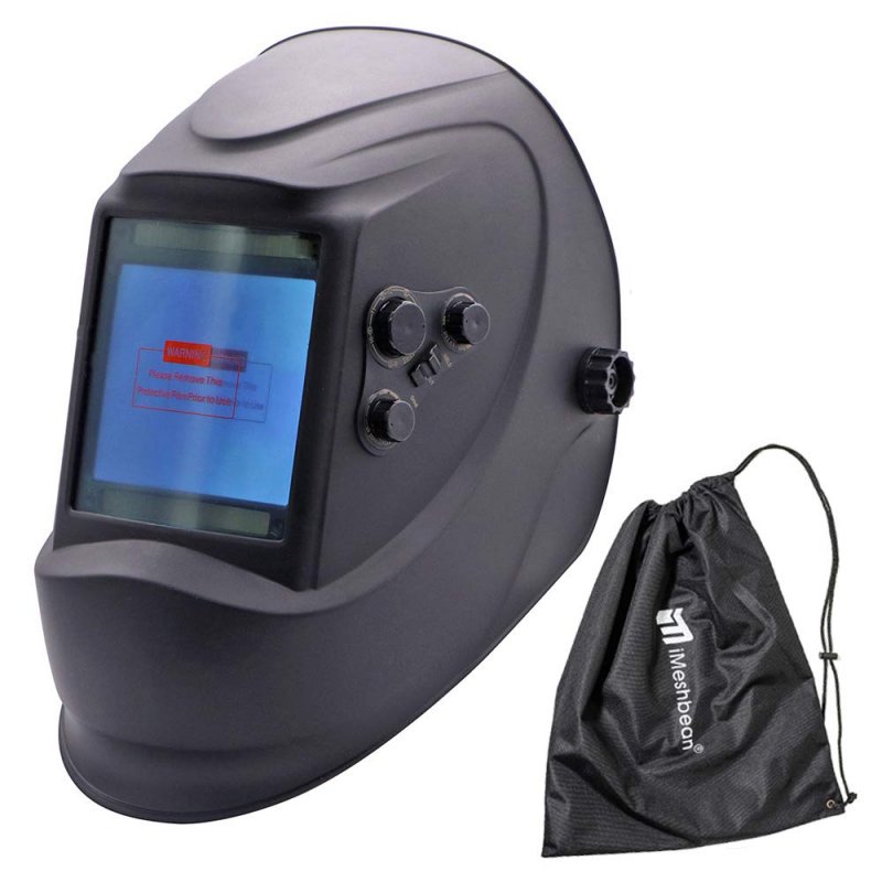 Large Viewing Auto Darkening Welding Helmet 2 Solar Battery 4 Arc Sensor Mask For Rc Mag Mig Mma Stick Tig Plasma Cutting
