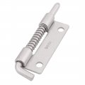 Uxcell Home 304 Stainless Steel Door Gate Spring Latch Box Bolt 3 Inch Length 2pcs