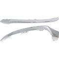 Front Bumper Trim For Mercedes Benz C300 C400 2015 To 2018 Driver And Passenger Side Pair Amg Package Mb1046121 Mb1047121 