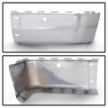 Acanii For 2007-2013 Chevy Silverado 1500 Gmc Sierre Chrome Steel Rear Bumper End Cap W Holes Passenger Side