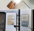 Zrnidiyr Rv Door Window Shade Skylight Cover Diy Insulation Bubble Reflective Shield For Car 47in X 118in 