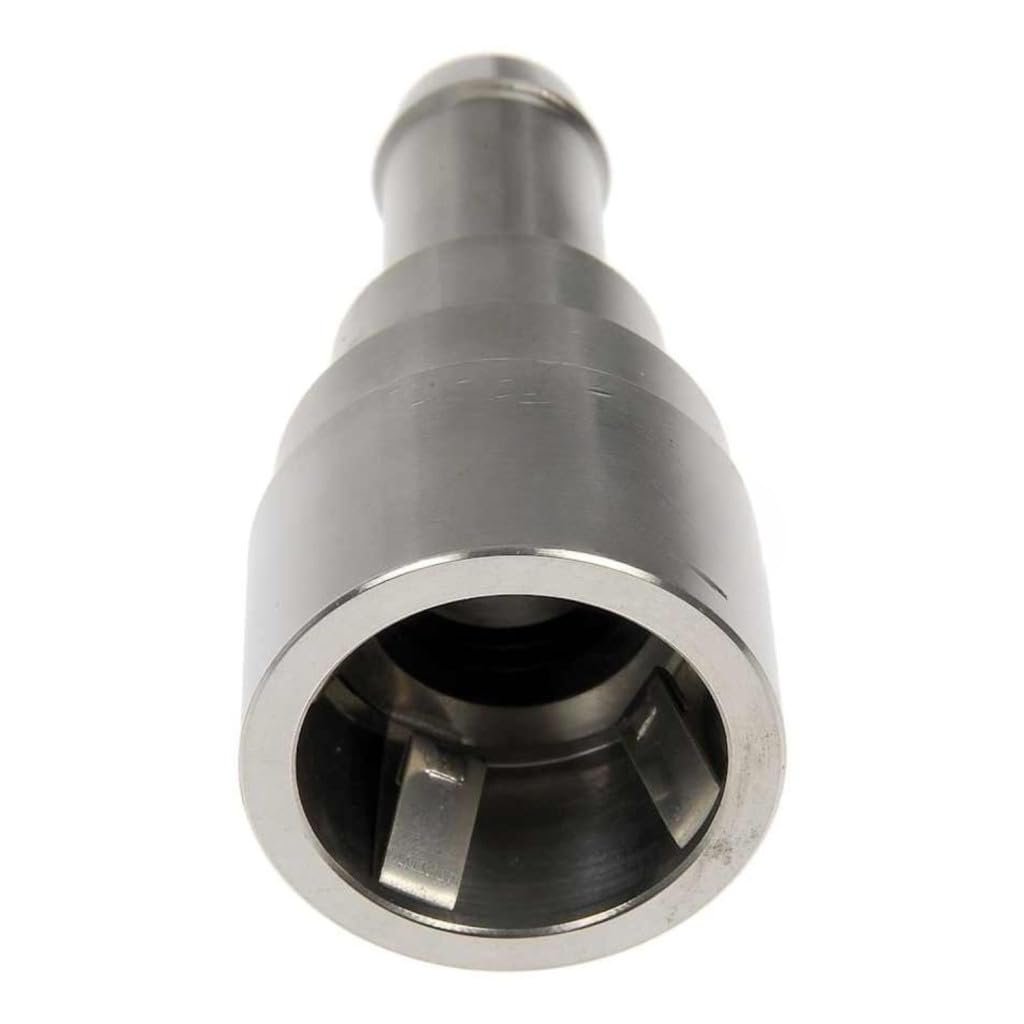 Coolant Connector For Gmc Sierra 1500 2005 To 2013 Stainless Steel Silver Quick Disconnect Hose Barb Straight Fitting Part