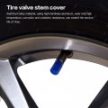 20 Pack Aluminum Alloy Car Wheel Tires Valve Caps Rim Stem Covers Airdust Waterproof For Automobiles Motorcycles Trucks Blue 1