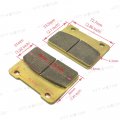 Httmt Disc Brake Pad Set Compatible With Aeon Sym