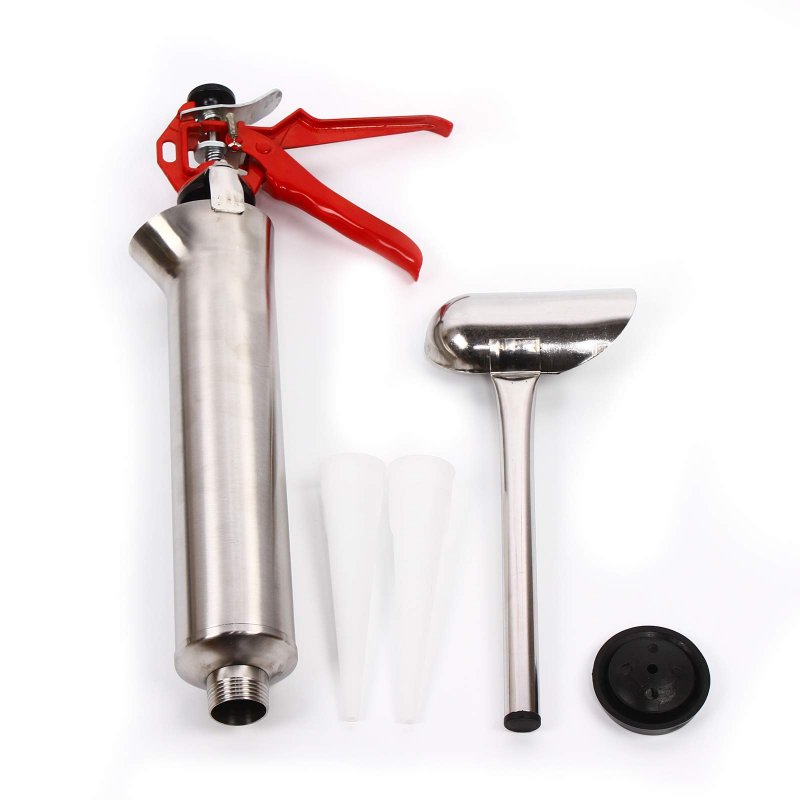 Grouting Tool Hand Caulking Guns Cement Grout Mortar Caulk Pointing Gun Spray Applicator W 2 Nozzle