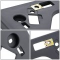 F-sport Package Model Factory Style Front License Plate Mounting Bracket Compatible With Lexus Ls250 Ls350 11-15 Matte Black