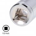 Uxcell 1 2-inch Drive E13 Universal Spline Socket Shallow 12 Point Cr-v Steel 2 Pcs