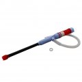 Othmro 1pcs Plastic Electric Oil Pumps Portable Liquid Fuel Transfer Siphon Outlet Pipe Length 20cm Inlet 30cm For Gasoline Air