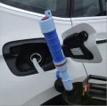 Othmro 1pcs Plastic Electric Oil Pumps Portable Liquid Fuel Transfer Siphon Outlet Pipe Length 20cm Inlet 30cm For Gasoline Air