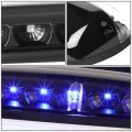 Auto Dynasty Compatible With Silverado Sierra Gmt800 Led Cab Roof Top Center Running Light Pair Side Lamps Chrome White
