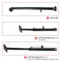 0-3 Motorcycle Adjustable Kickstand Sidestand Fit For 2023 2022 2021 Xr650l 2020 2019 2018 1993-2023 Adjustable Side Stand