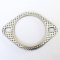 2 Bolt Mlsg High Temp Exhaust Gasket 3 In Id Heavy Duty Stainless Steel And Graphite Construction With Fire Ring Model 