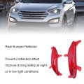 Keenso Rear Bumper Reflector Colorfast 924062w200 Pair For Sport 2013-2016 With Abs Material