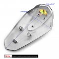 Topteng Motorcycle Rear Seat Cowl Passenger Pillion Fairing Tail Cover For Kawasaki Ninja 400 2018-2021 Abs