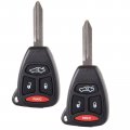 Aintier For Smart Keyless Entry Remote Compatible 09-15 Dakota 11-14 Caliber Pilot Fob Replacement Ht692427aa 2x Key Case
