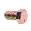 Hex Head Cap Screws Grade 8 Alloy Steel 7 16 In 14 X 3 4 Yellow Zinc Finish 10 Pack Model 