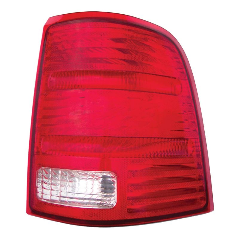 Passenger Side Rear Brake Tail Light Assembly For Ford Explorer 2002 2003 2004 2005 Red Lens Halogen Waterproof Replacement