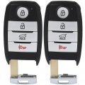 Ocpty Remotes Key Fob For Kia Sportage 2016-2019 Tq8-fob-4f08 95440-d9000 2 Pcs