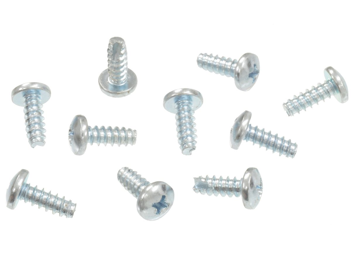 1953 1962 Corvette Body And Engine Compartment Screws 10 Pack Part Number 341051