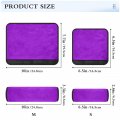 Umiriko Dark Violet Car Seat Belt Pad Covers 2 Pack Safety Seatbelt Strap Shoulder Pads For Adults And Children Comfort