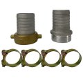 2 Inch X 100 Feet Agricultural Pvc Layflat Discharge Pump Hose Threaded Camlock 