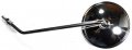 Mirror Right Chrome Hand Thread Fixed Mount