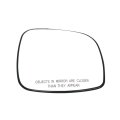 Heated Side View Door Mirror Glass With Plate For 2008 2011 Dodge Caravan Driver And Passenger Exterior Replacement Parts