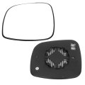 Heated Side View Door Mirror Glass With Plate For 2008 2011 Dodge Caravan Driver And Passenger Exterior Replacement Parts