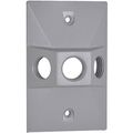 Master Electrician Re-3x Rectangular Lamp Holder Cover 
