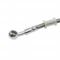 Uxcell Universal 35cm Stainless Steel Clutch Hydraulic Oil Hose Line For Motorcycle