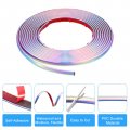 Uxcell Flexible Molding Trim Self Adhesive 16 4ft X 0 35inch Peel And Stick Metallic Mirror Frame Pvc Metal For Wall Car Door