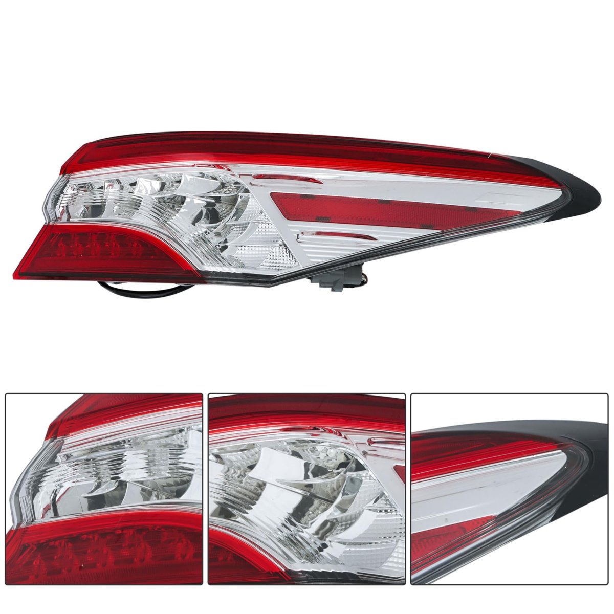 Right Passenger Side Outer Tail Light Assembly For Camry Xse Xle 2018 2020 Replacement 8155006730 To2805136