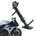 Adjustable Kickstand For Gsx R1000 2017 To 2026 0 3 In Steel Side Stand With Large Foot Plate Soft Ground Powder Coated Support 