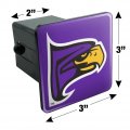 Hunter College Primary Logo Tow Trailer Hitch Cover Plug Insert 2